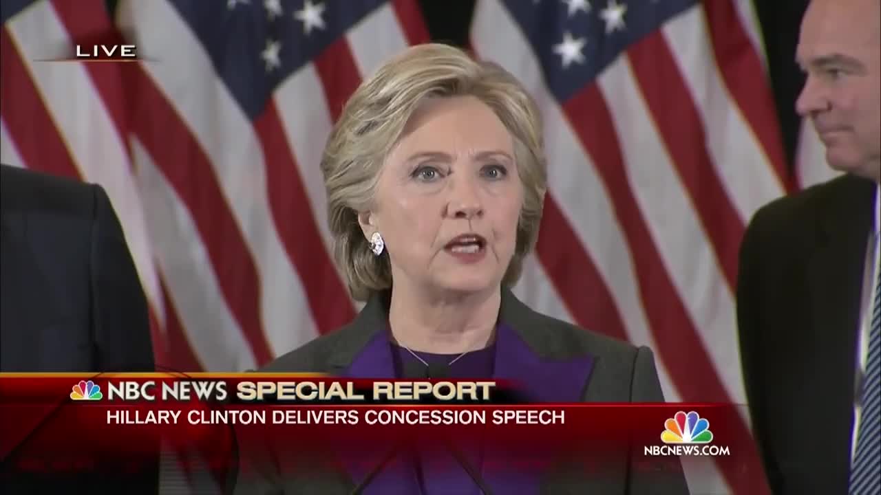 Hillary Clinton's Full Concession Speech