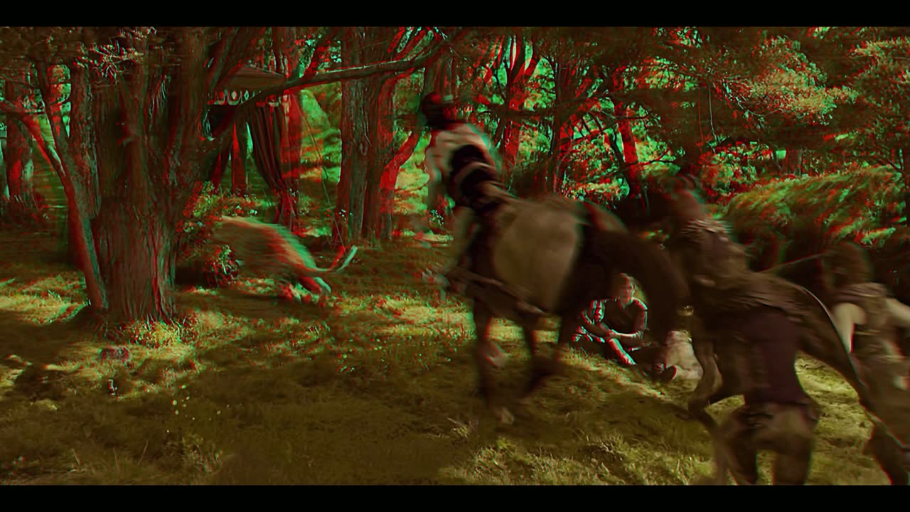 3D Anaglyph CON The Lion, the Witch and the Wardrobe 4K SUPER SCALE 80% MORE BACKGROUND DEPTH P28