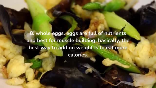 best foods to gain weight