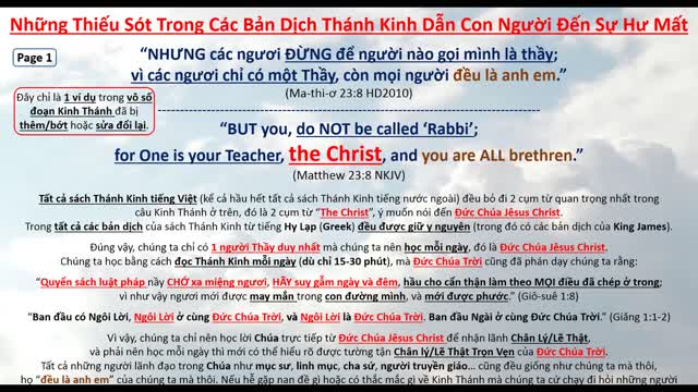 #7 CÁCH ĐỂ HIỂU TẤT CẢ SỰ THẬT - Ai SẼ DẠY CHO CHÚNG TA