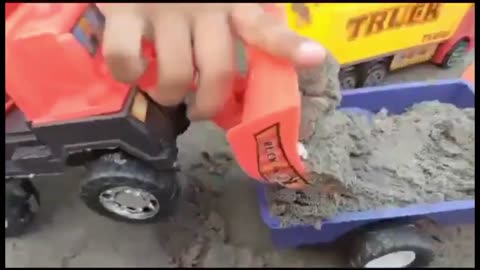 excavator videos for children | dumper truck cartoon | jcb truck tractor tarali toys #4816