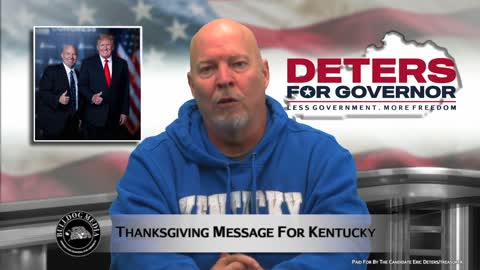 Governor: Thanksgiving Message For Kentucky