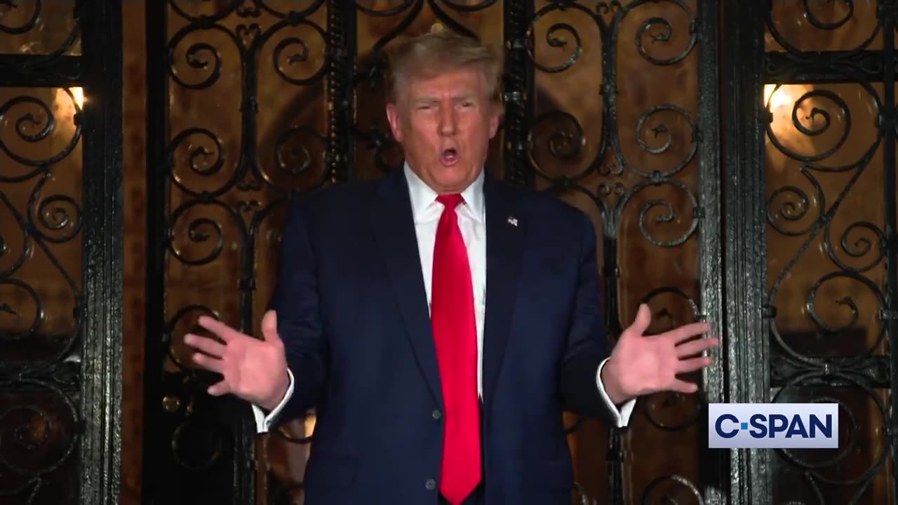 Trump says Biden is doing "a witchhunt against his political opponent"