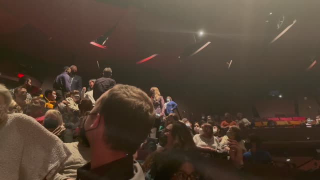 Woman Delays Opening Night With Wild Rant