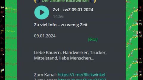 Zu viel Info – zu wenig Zeit o9.o1.2024