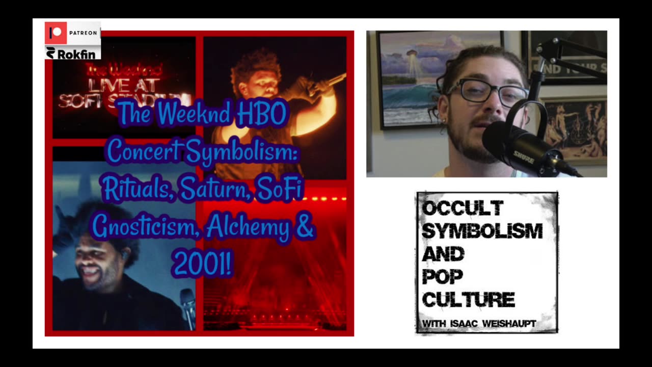 The Weeknd HBO Concert Symbolism: Rituals, Saturn, SoFi Gnosticism, Alchemy & 2001!