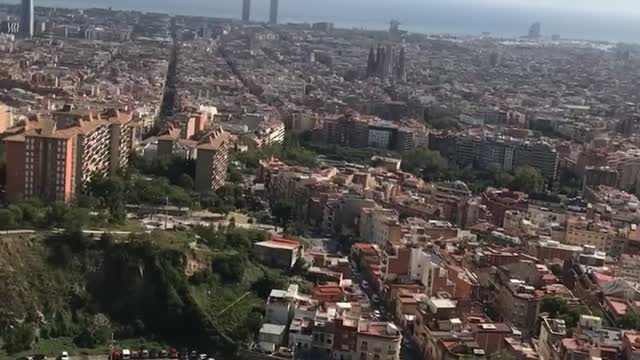 Nice view at Barcelona