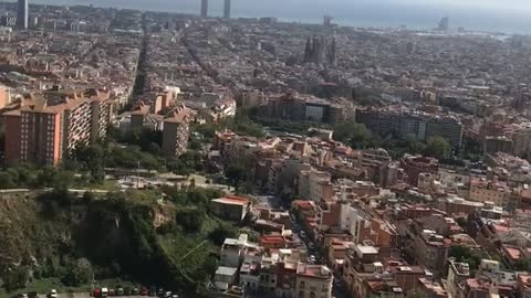 Nice view at Barcelona