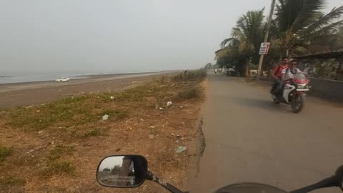 Vasai ke Beach pe Bike Fas gyi //Vlog 2// Amar Raj