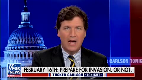 'Played By Vladimir Putin': Tucker Mocks Biden Over Feb. 16 Invasion Warning