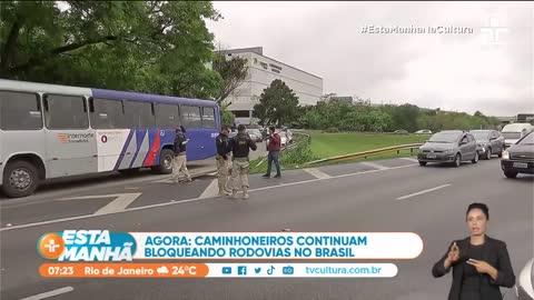 Manifestações de caminhoneiros: PRF registra 271 pontos de protestos em rodovias em todo Brasil