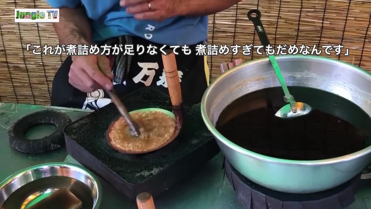 【屋台 料理】三社祭！科学の実験みたい♬昔懐かし「かるめ焼き」