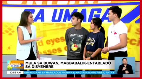 Mula sa Buwan, magbabalik-entablado sa Disyembre