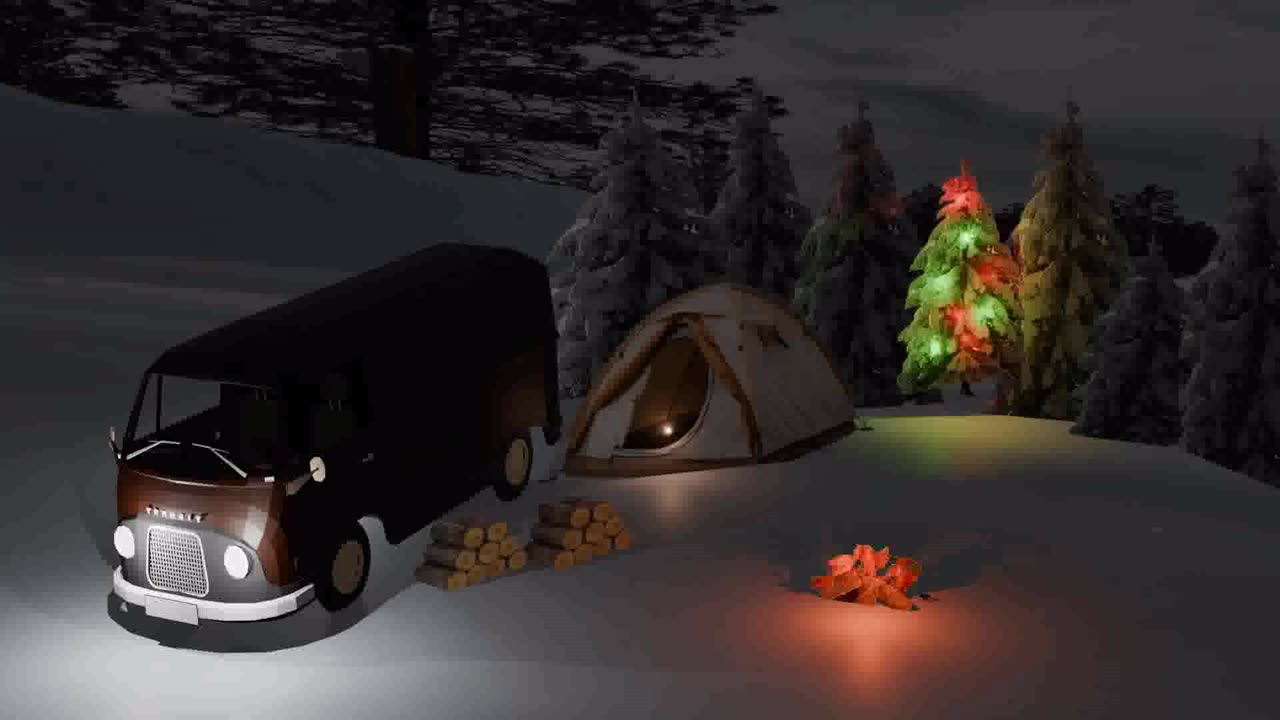 Van Life Christmas Camping!