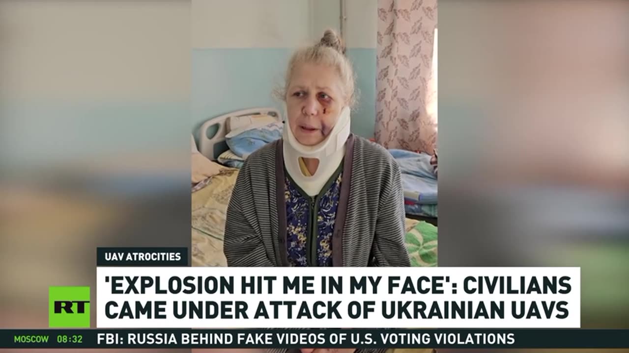 Civilians come under attack from Ukrainian UAVs