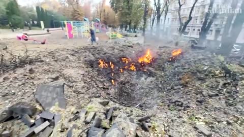 Kyiv hit by Russian missiles for first time in months