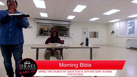 MORNING BIBLE CLASS