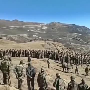 Indian And Chinese Soldiers Contested At LAC