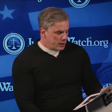 Tom Fitton of Judicial Watch: Epstein And His Banking Connections