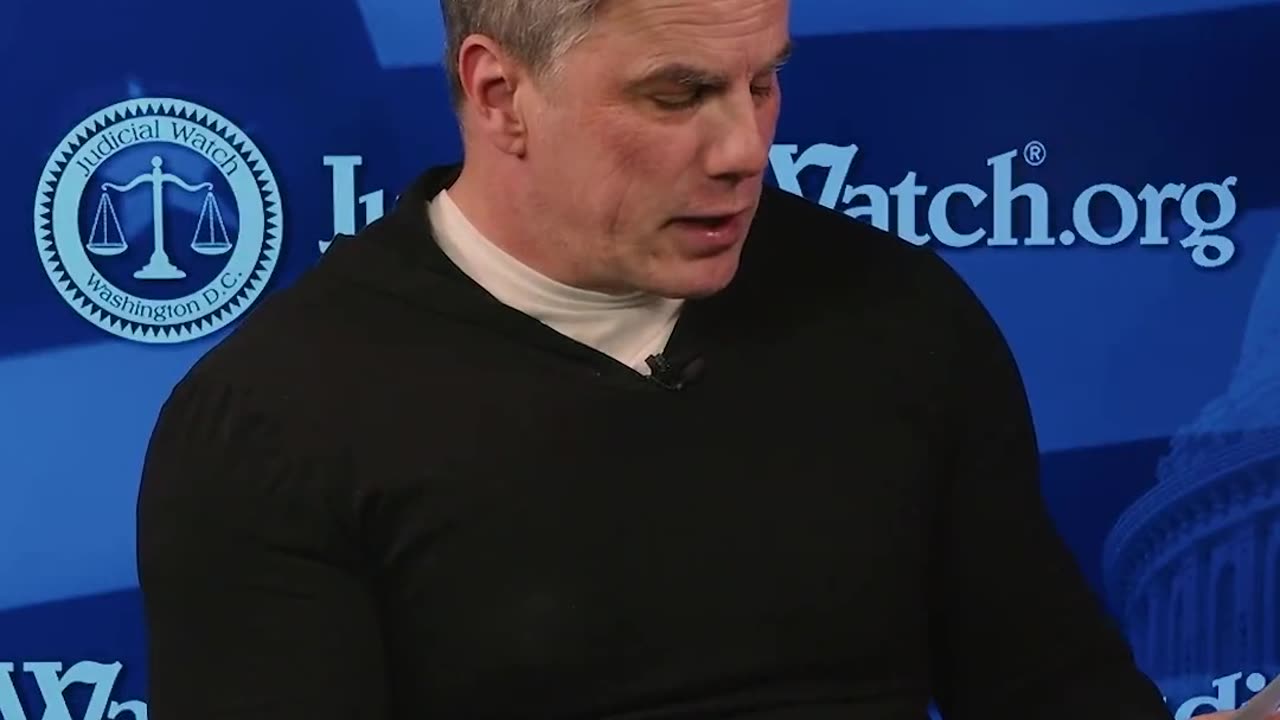 Tom Fitton of Judicial Watch: Epstein And His Banking Connections