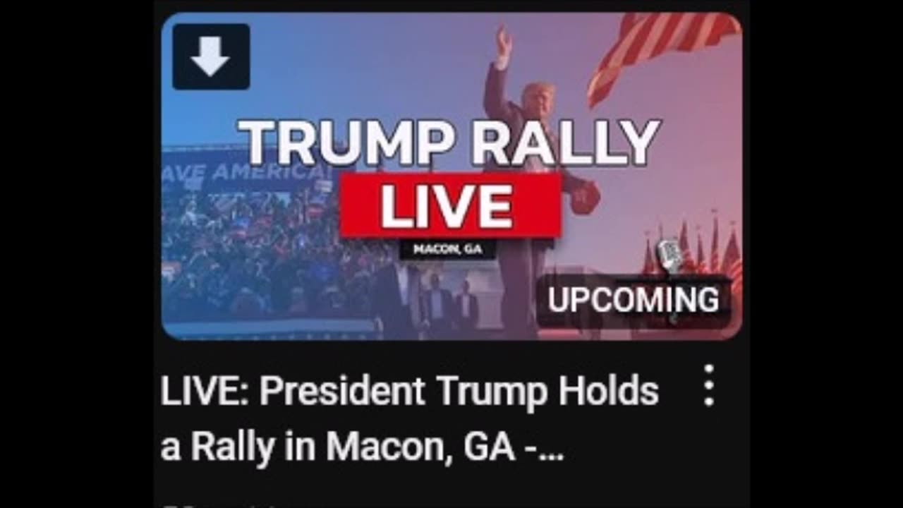 LIVE: President Trump Holds a Rally in Macon, GA - 11/3/24