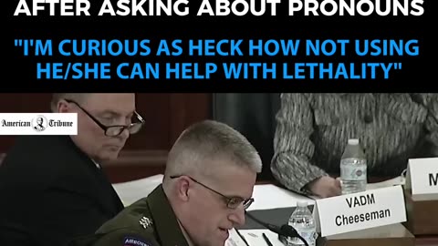 Josh Hawley DESTROYS Military Leaders over Pronoun usage!
