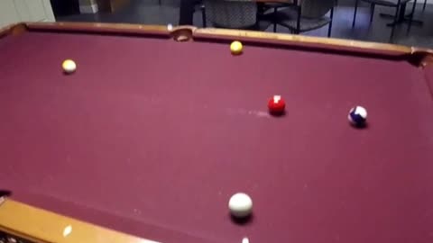 BANK IT BACK TO THE SIDE POCKET!