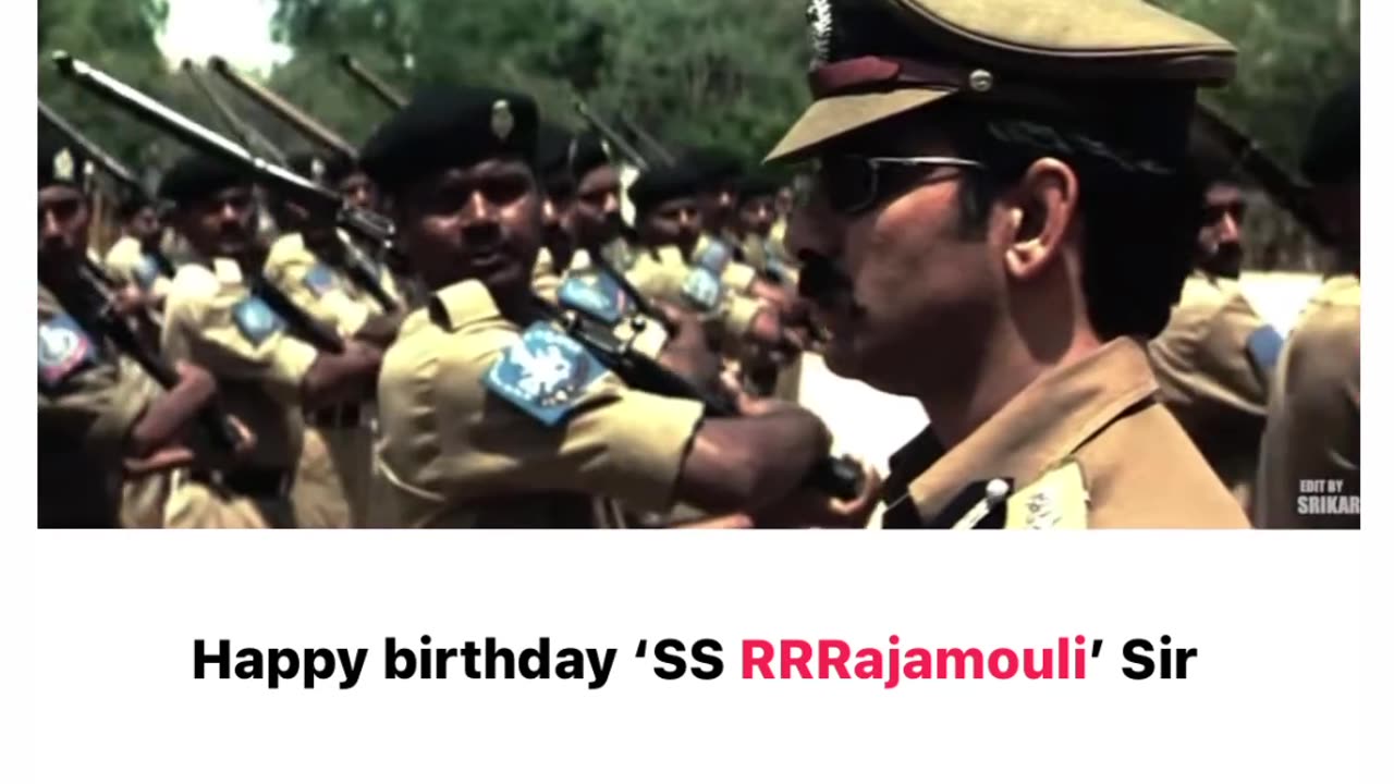 Happy birthday indian biggest Dairactor ss Rajamouli sir🎉