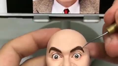 Clay Sculpture: Mr Bean, the full figure sculpturing process from scratc