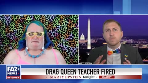 Drag queen teacher's story time for 1st graders