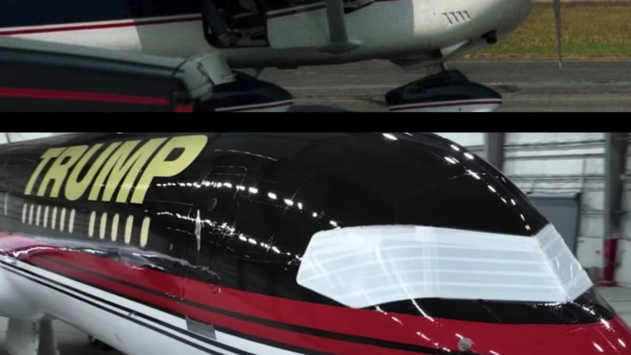 Trump Trolling with Jr’s Plane