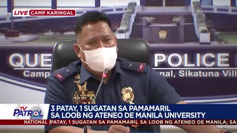 3 dead in Ateneo de Manila University shooting, including former mayor from Basilan | TV Patrol