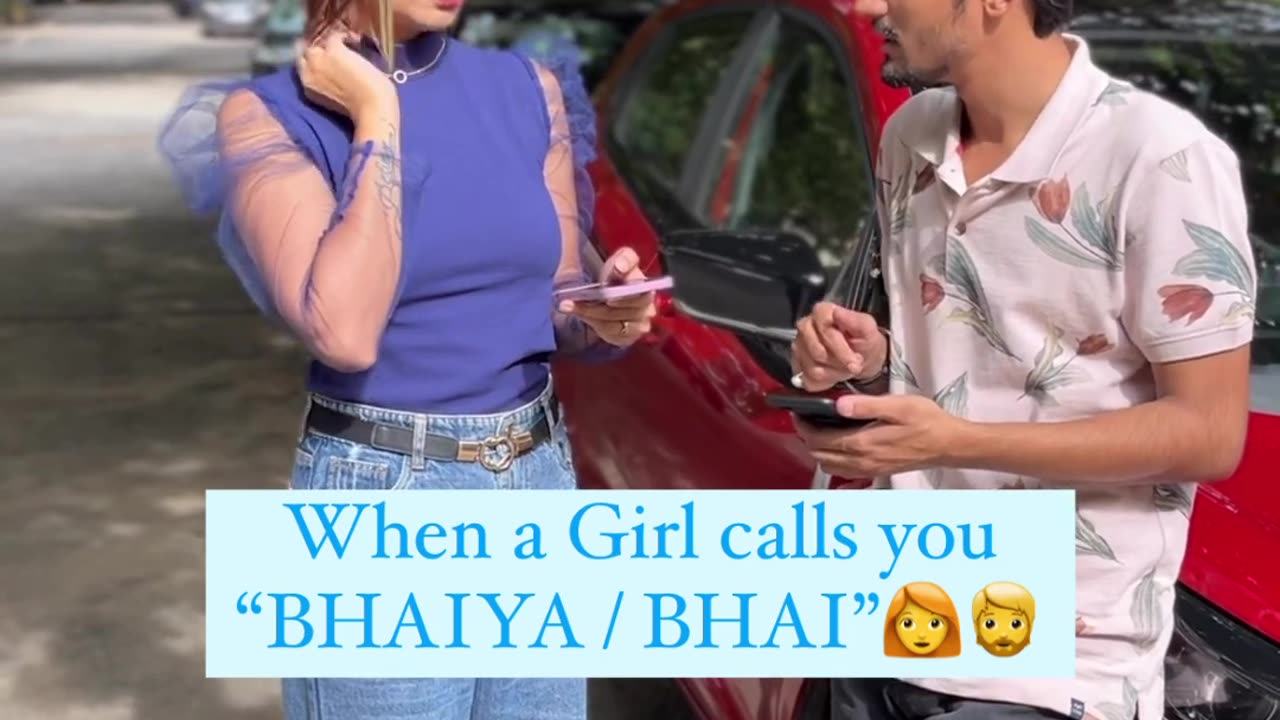 To all the bhaiya/bhai dekh lo ab kya karna hai😂 .