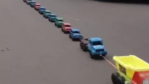 Mini fleet of cars