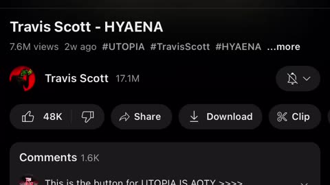 Travis Scott -HYAENA