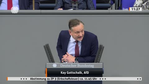 Kay Gottschalk Rede vom 01.12.2022 - Erbschaftsteuer