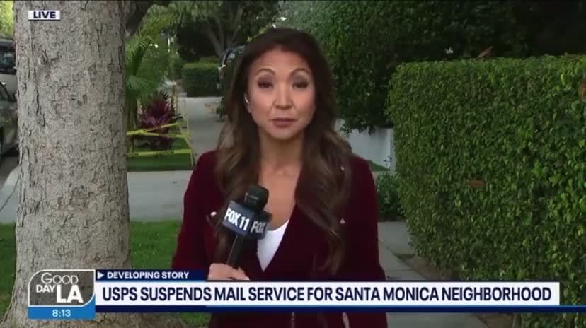 USPS Suspends Mail Carrier Service in Santa Monica, Calif. Due to Unsafe Neighborhood