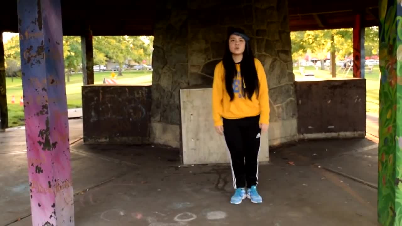 Teenage girl delivers spectacular dance moves