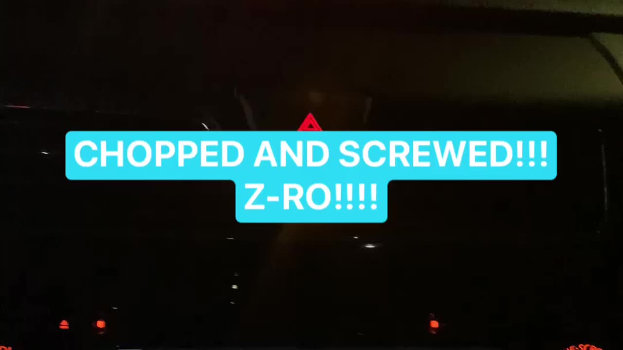 Z-RO THIS IS MY LIFE CHOPPED AND SCREWED! 💿