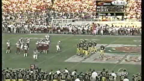 Le Rose Bowl de 1998 Washington State vs Michigan