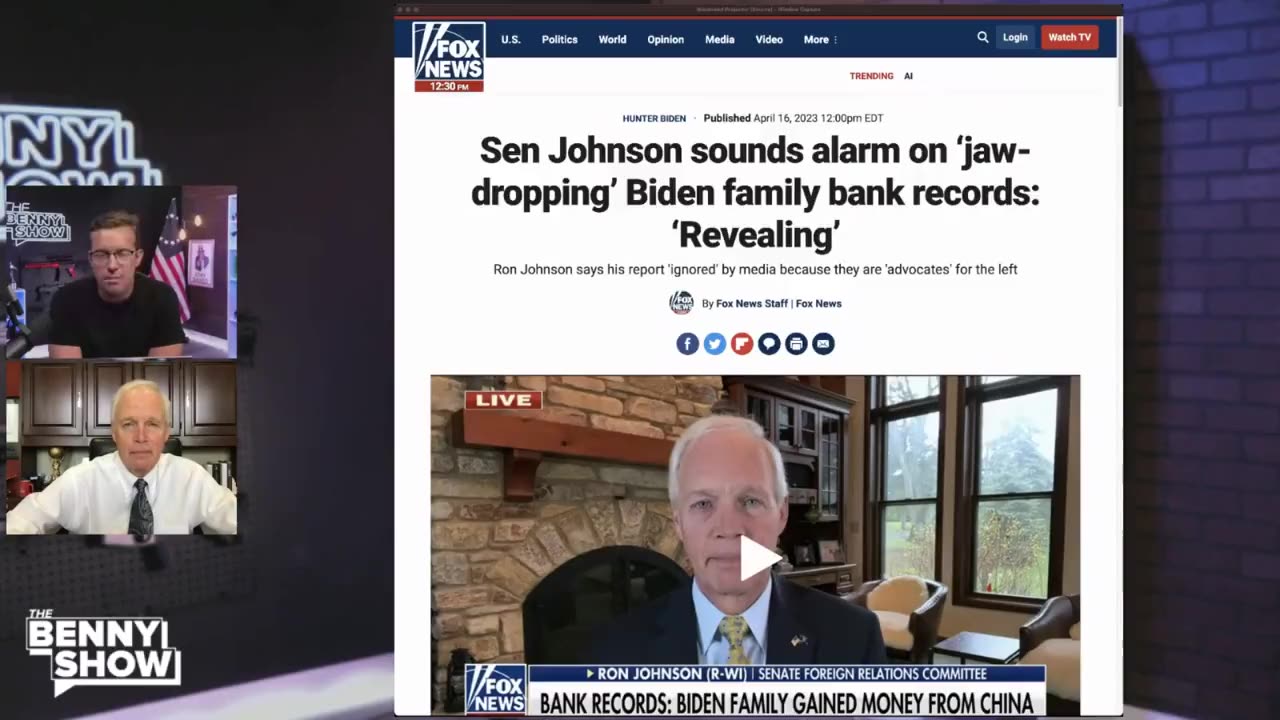 Absolutely!... The Bidens are the ones violating fundamental legal principles