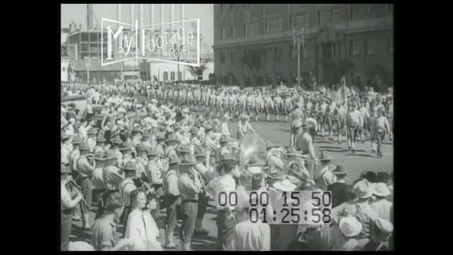 1937 United States Marines Deploy For Shanghai