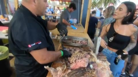 Unbelievable Street Food in Spain: A Meat Feast You Can’t Miss!