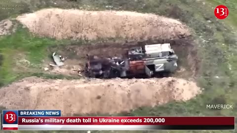 Russia's military death toll in Ukraine exceeds 200,000