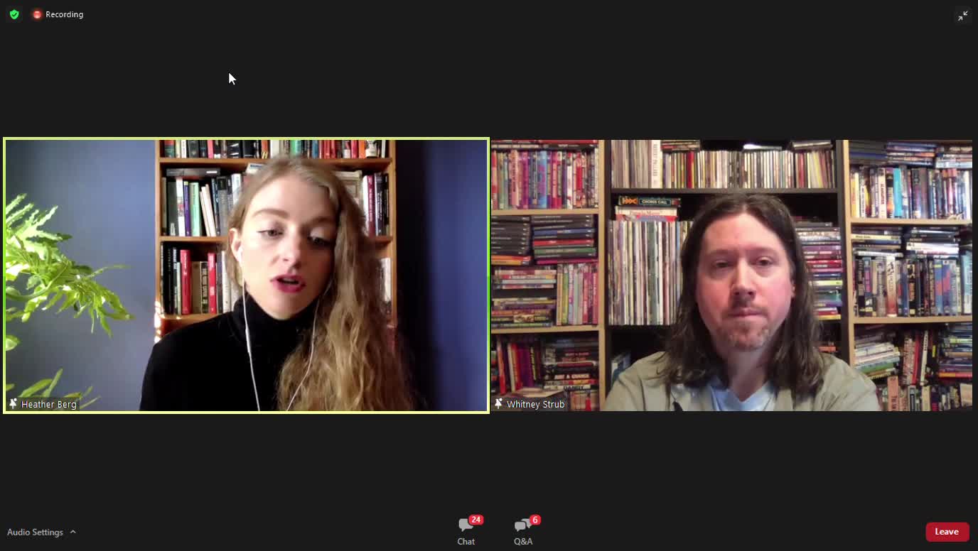 PORN WORK - book talk w/ Heather Berg
