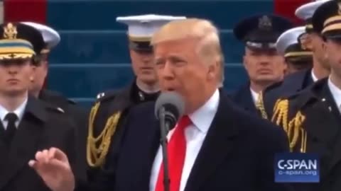 Donald Trump on the transfer of power from DC