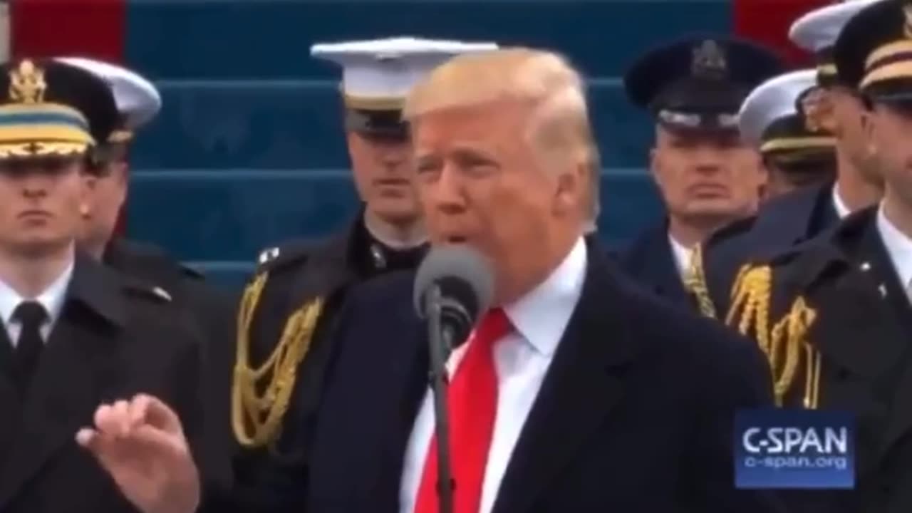 Donald Trump on the transfer of power from DC