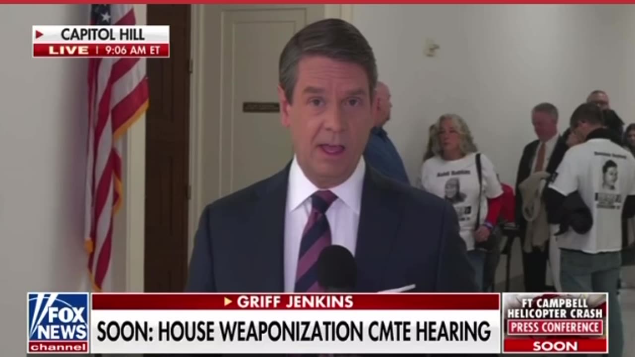 House weaponization committee hearing today