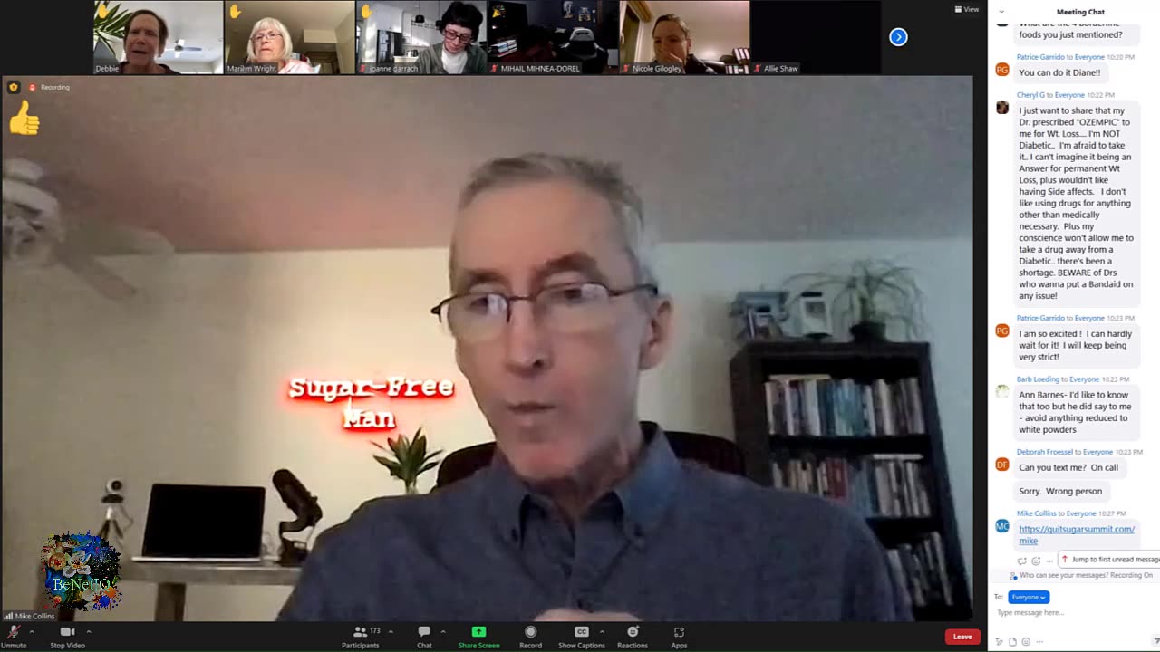 Q&A on Zoom with QSS host Mike Collins.