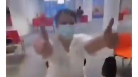 TRANSLATION: "IT WAS A CULT ..." - NEVER FORGET THE DANCING NURSES #FUCKtheJAB